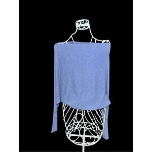 NEW WITH tags NEELY Women's Comfy and Soft blue color Sweater NWT Stretch Tunic